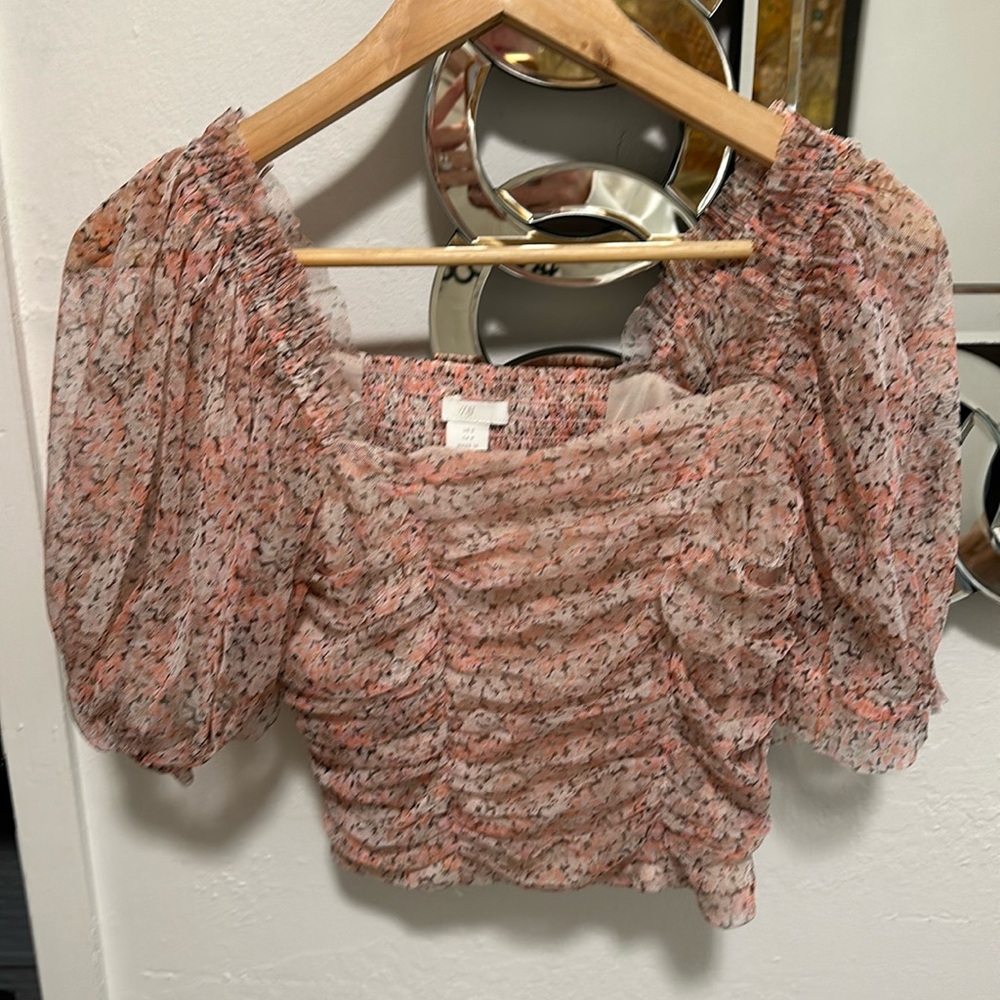 H&M babydoll top